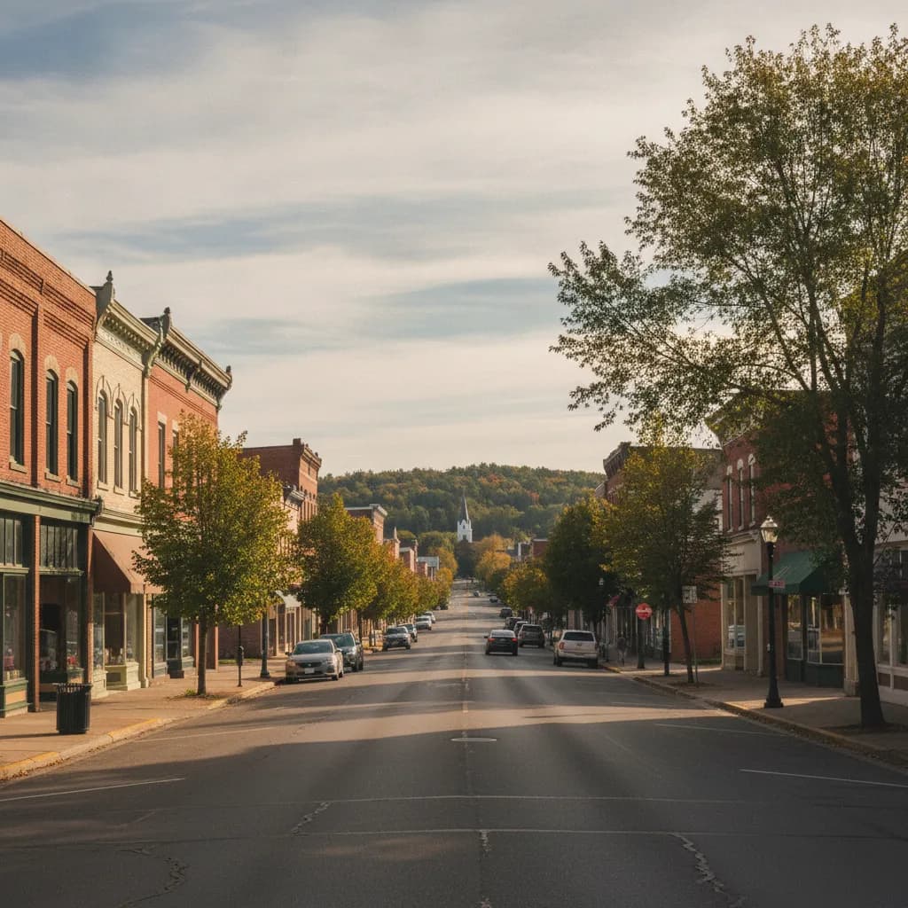 View of Vicksburg, MI