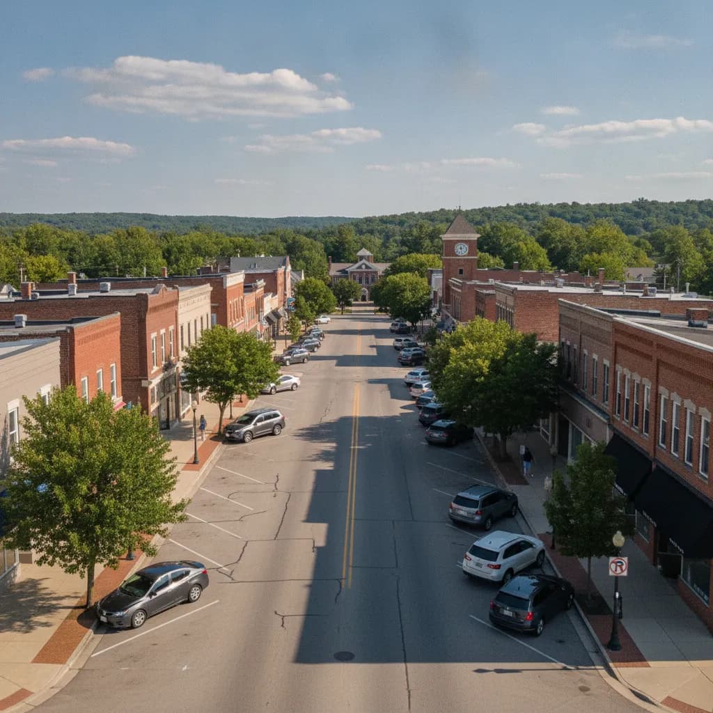 View of Wayland, MI