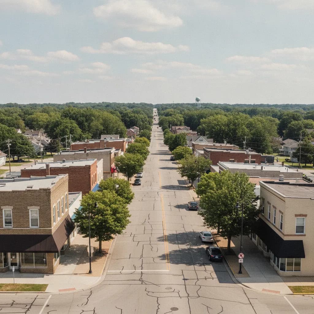 View of Westland, MI