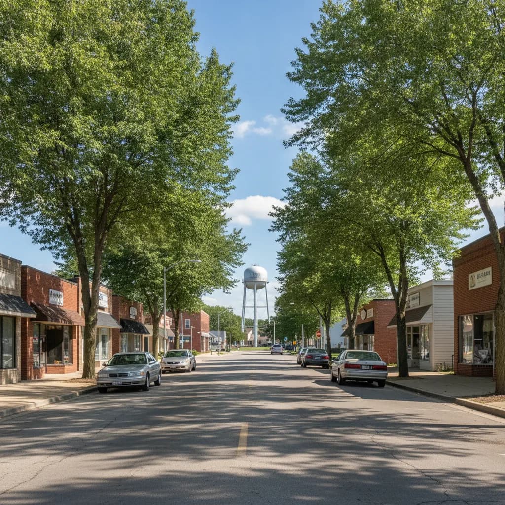 View of Woodhaven, MI