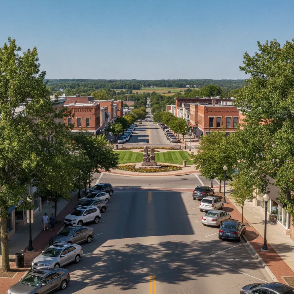 View of Austin, MN