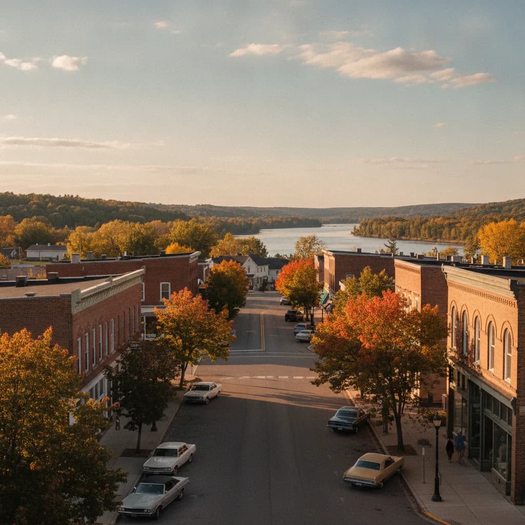 View of Bayport, MN