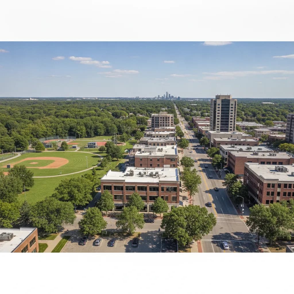 View of Brooklyn Park, MN