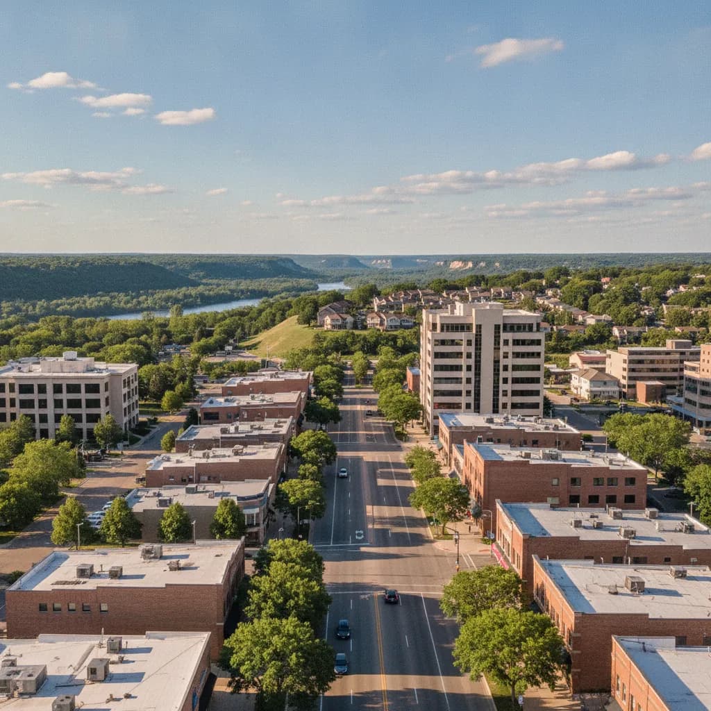 View of Burnsville, MN