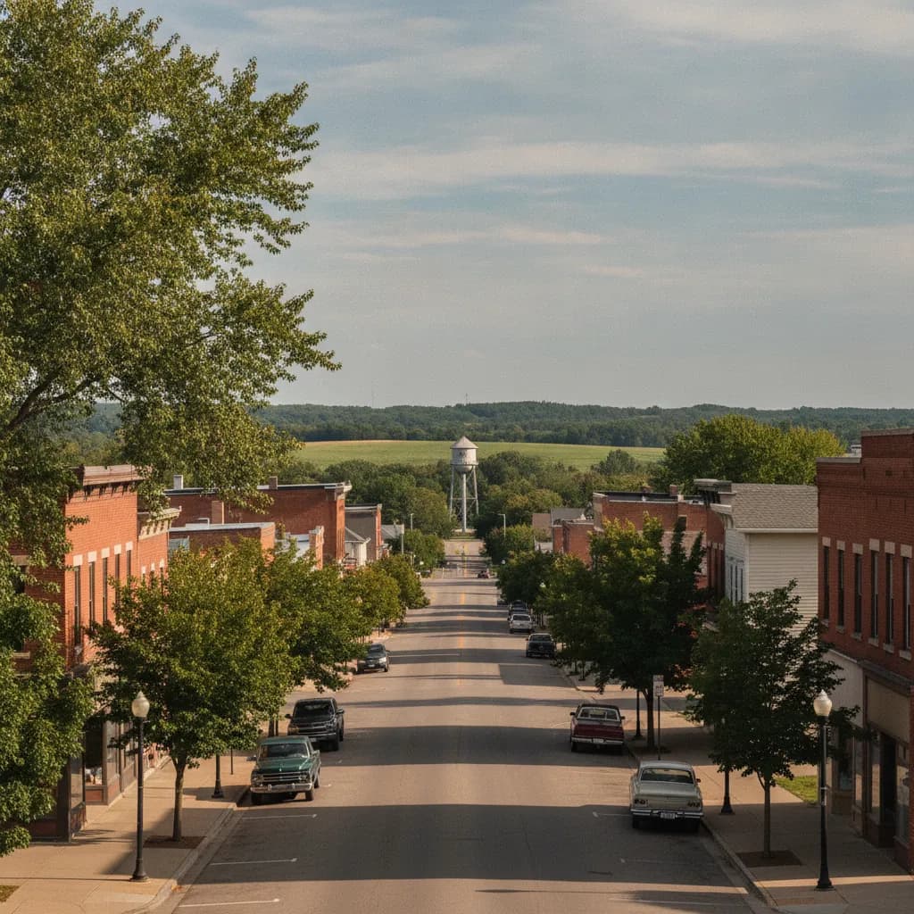 View of Cambridge, MN