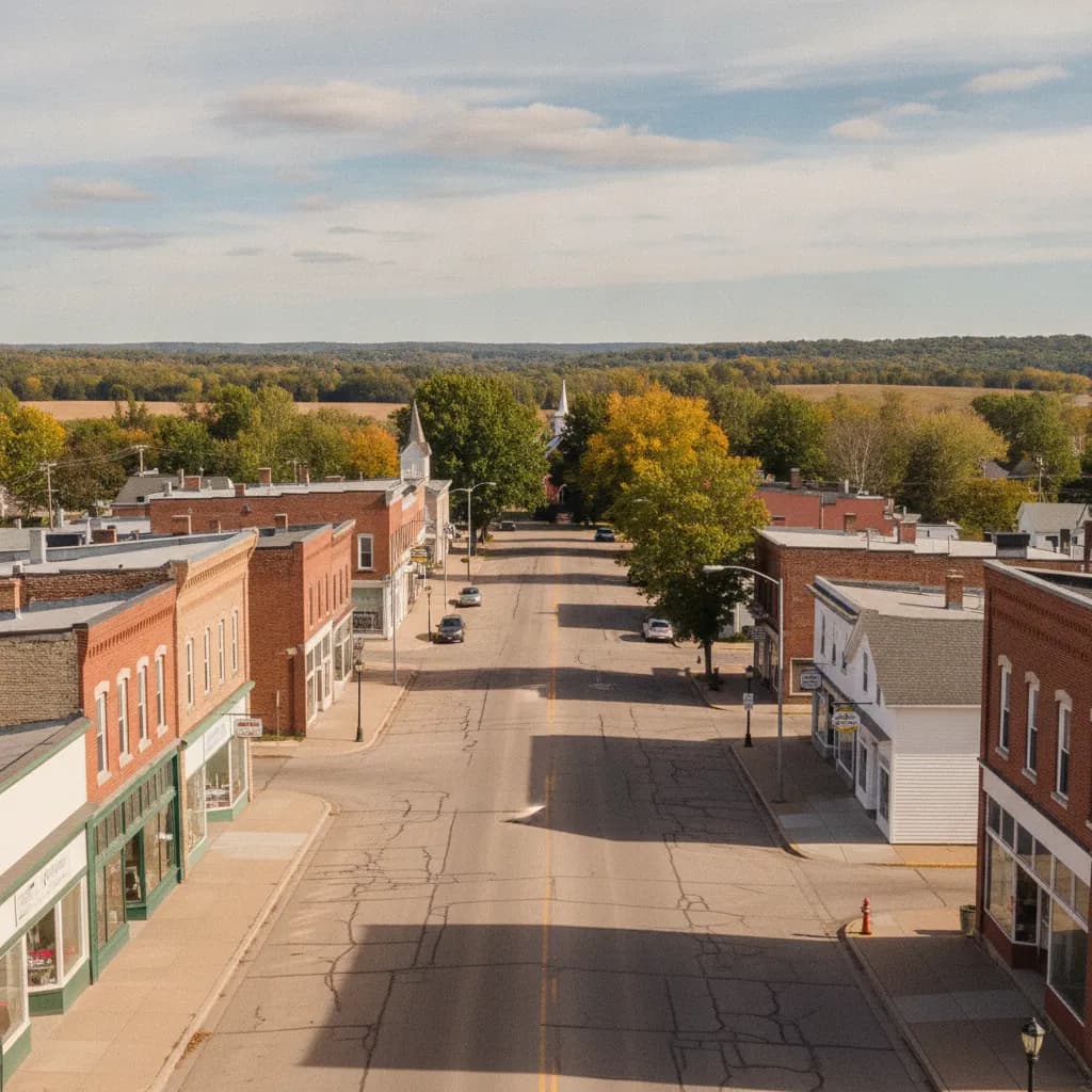 View of Carver, MN