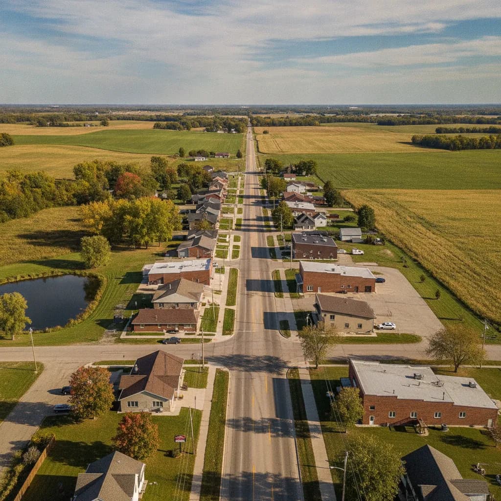 View of Corcoran, MN
