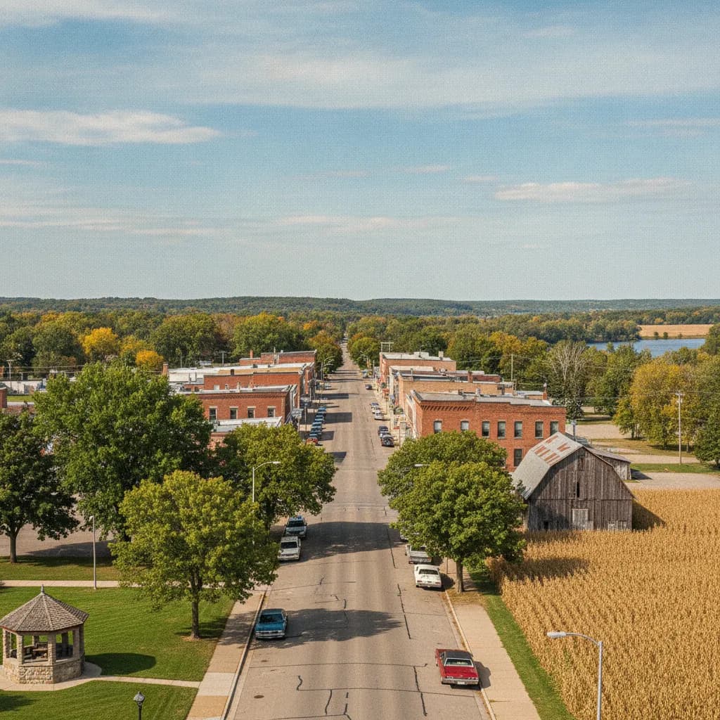View of Dayton, MN
