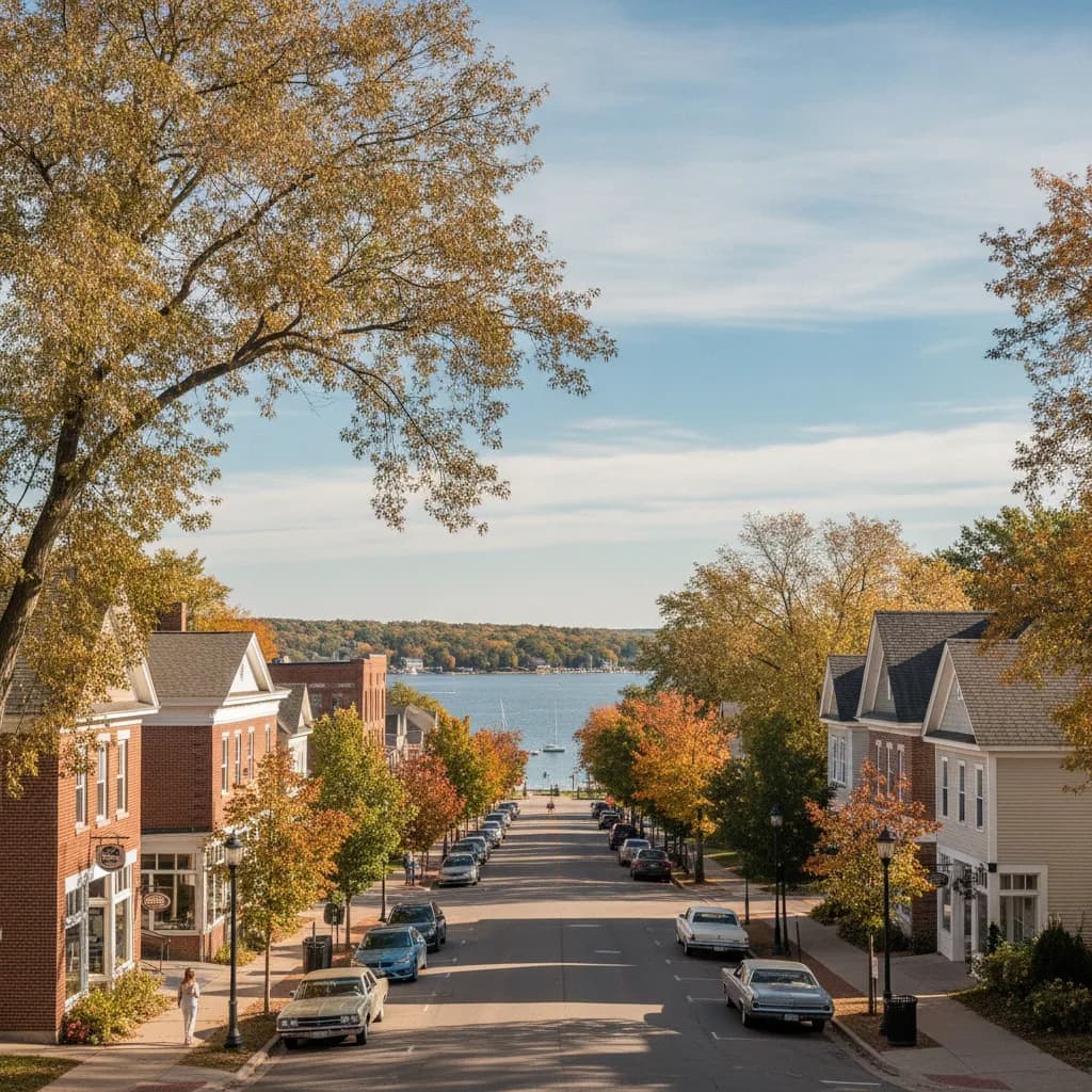 View of Deephaven, MN