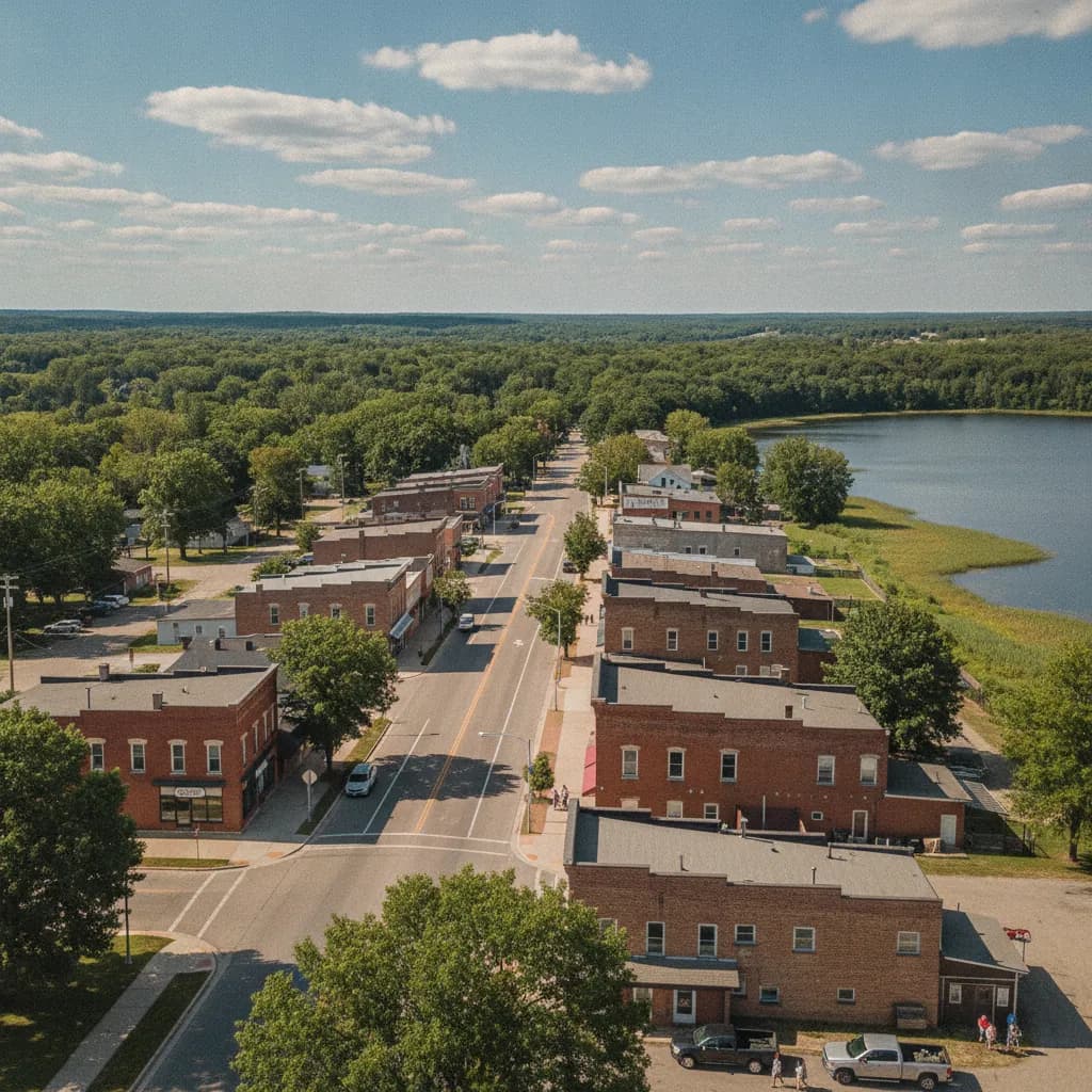 View of East Bethel, MN