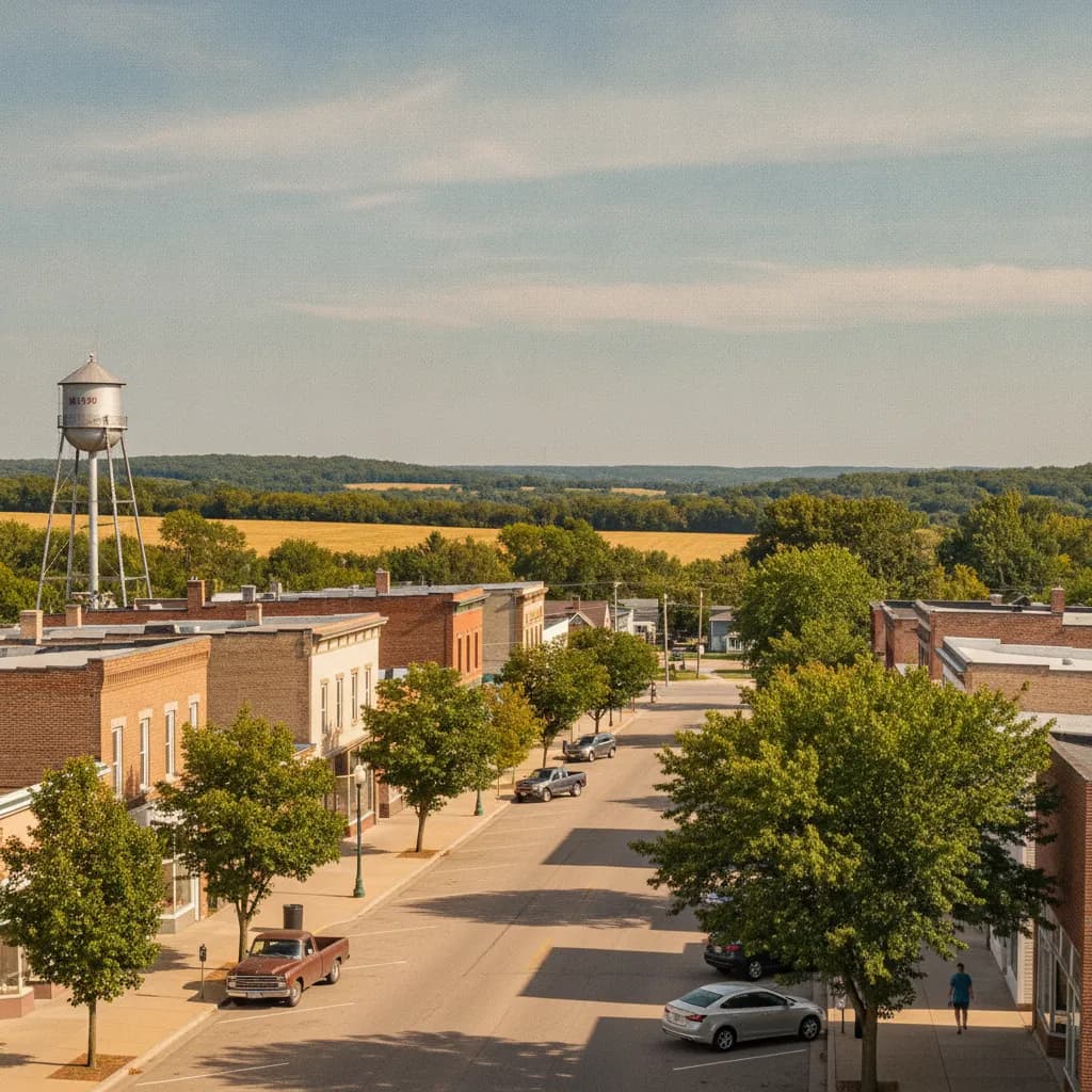 View of Farmington, MN