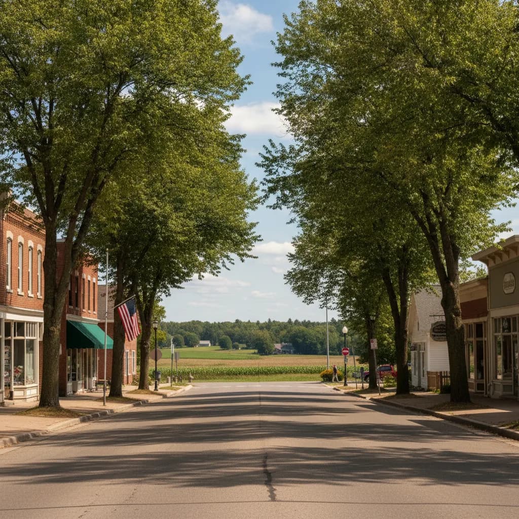 View of Grant, MN