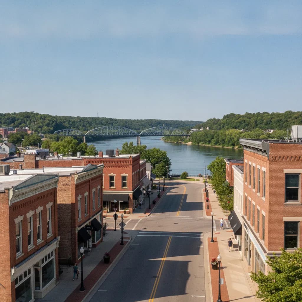 View of Hastings, MN
