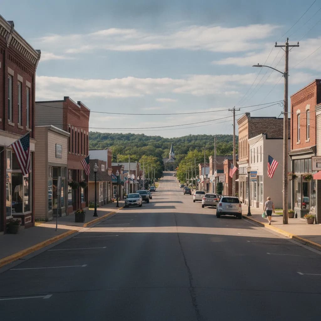 View of Isanti, MN