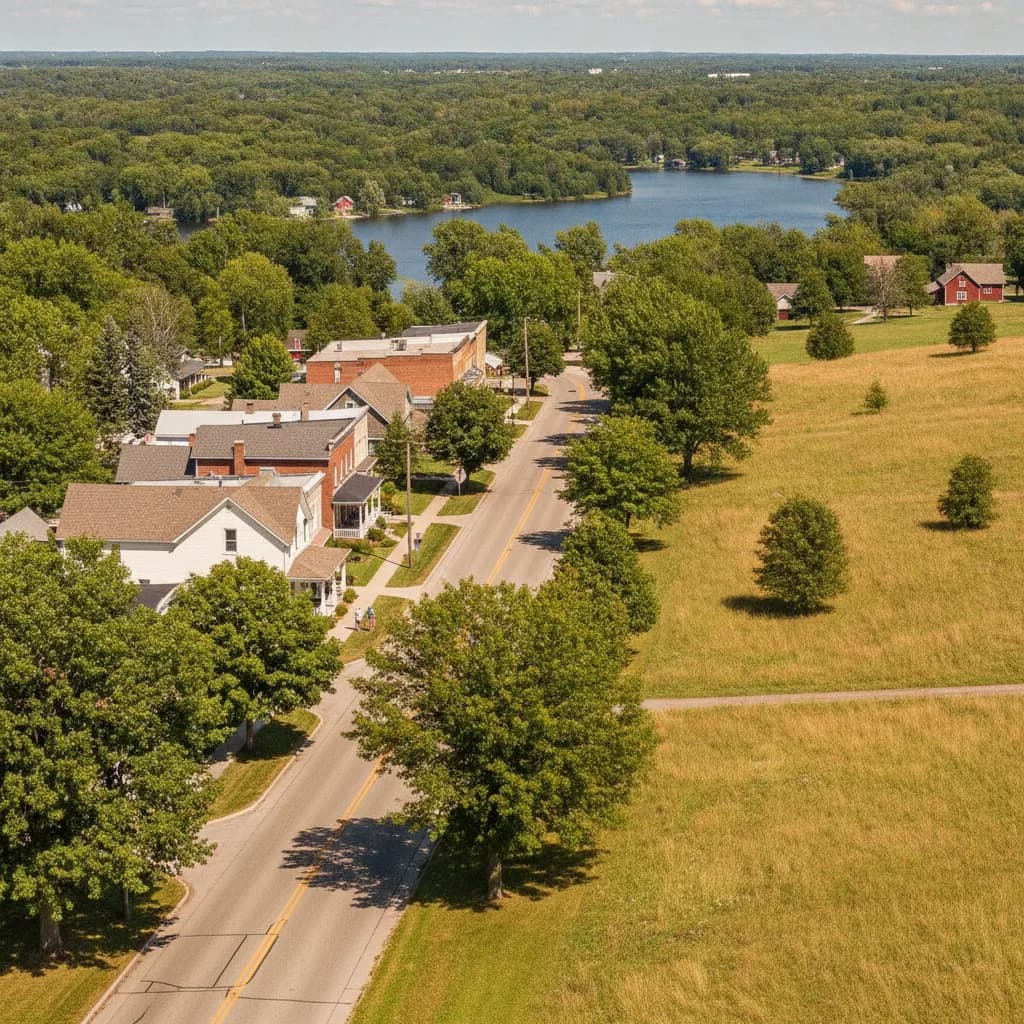 View of Minnetrista, MN