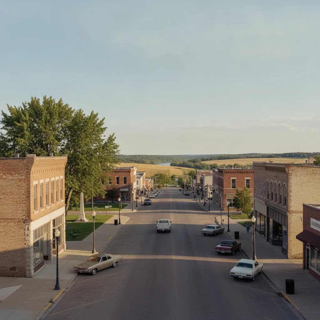 View of Montevideo, MN