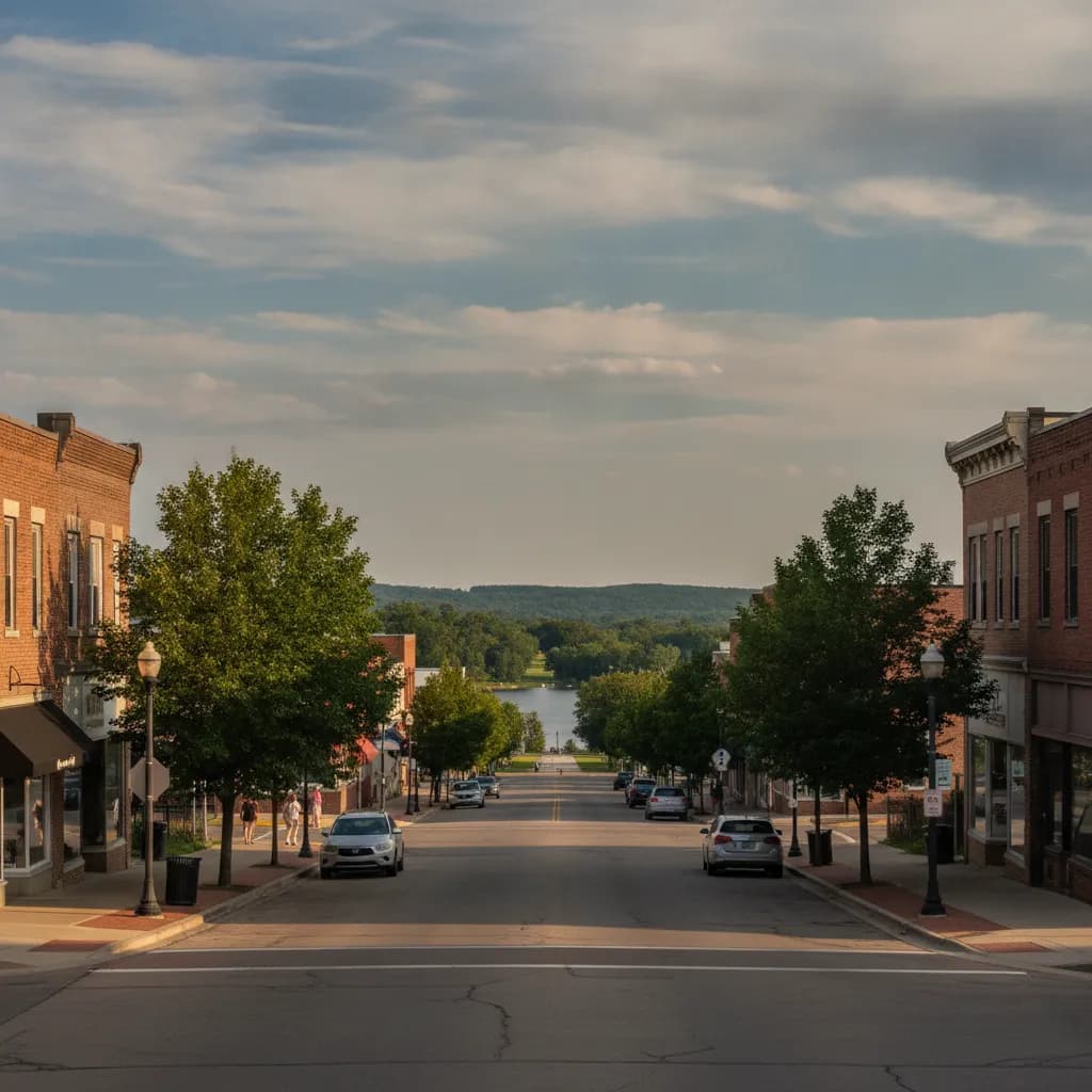 View of New Brighton, MN