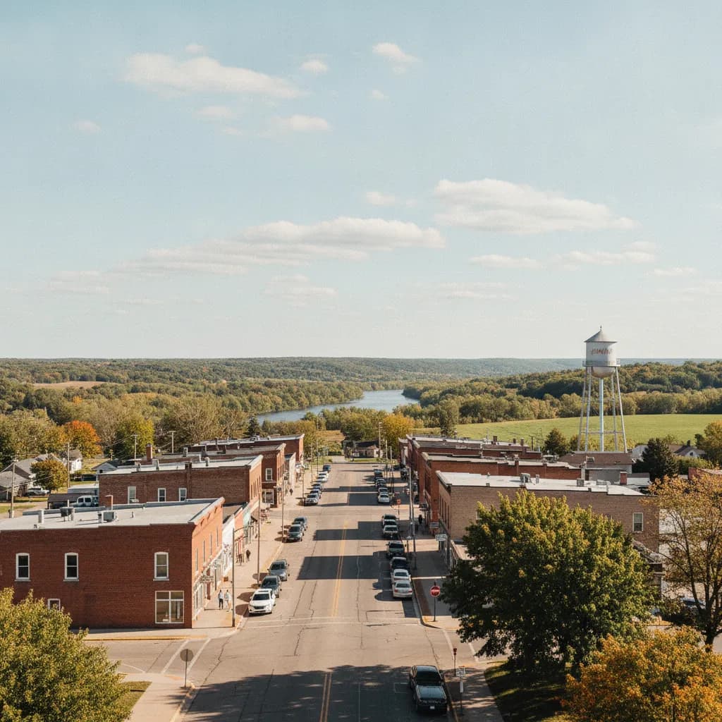 View of Newport, MN