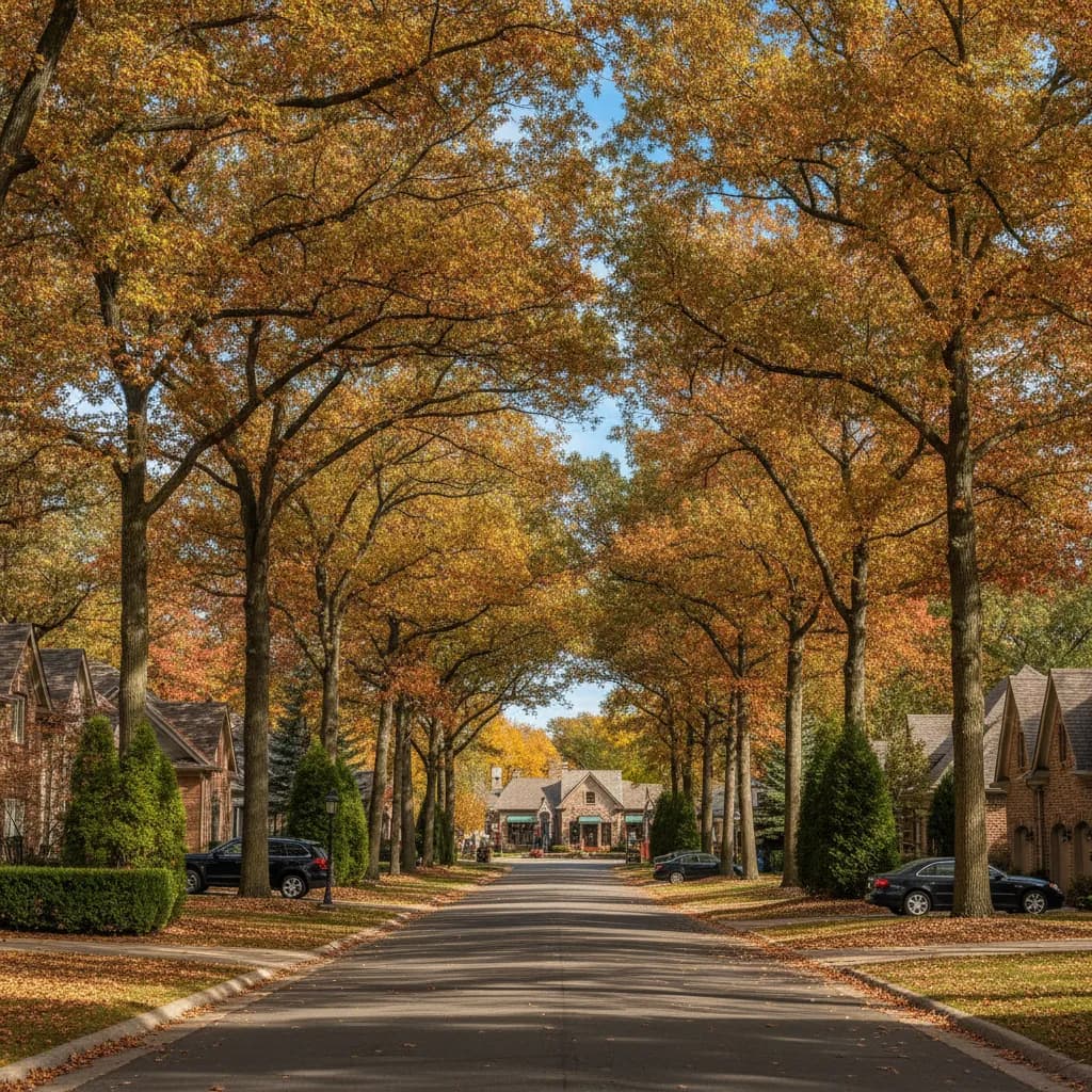 View of North Oaks, MN