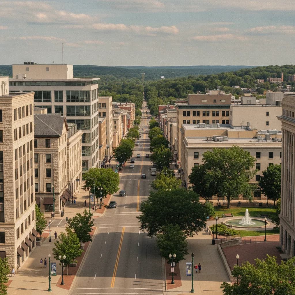 View of Rochester, MN