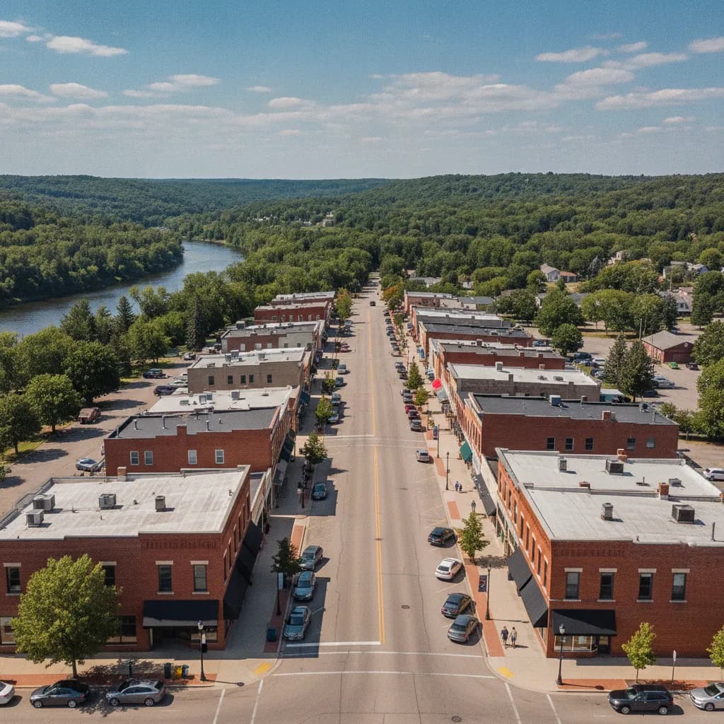 View of Savage, MN