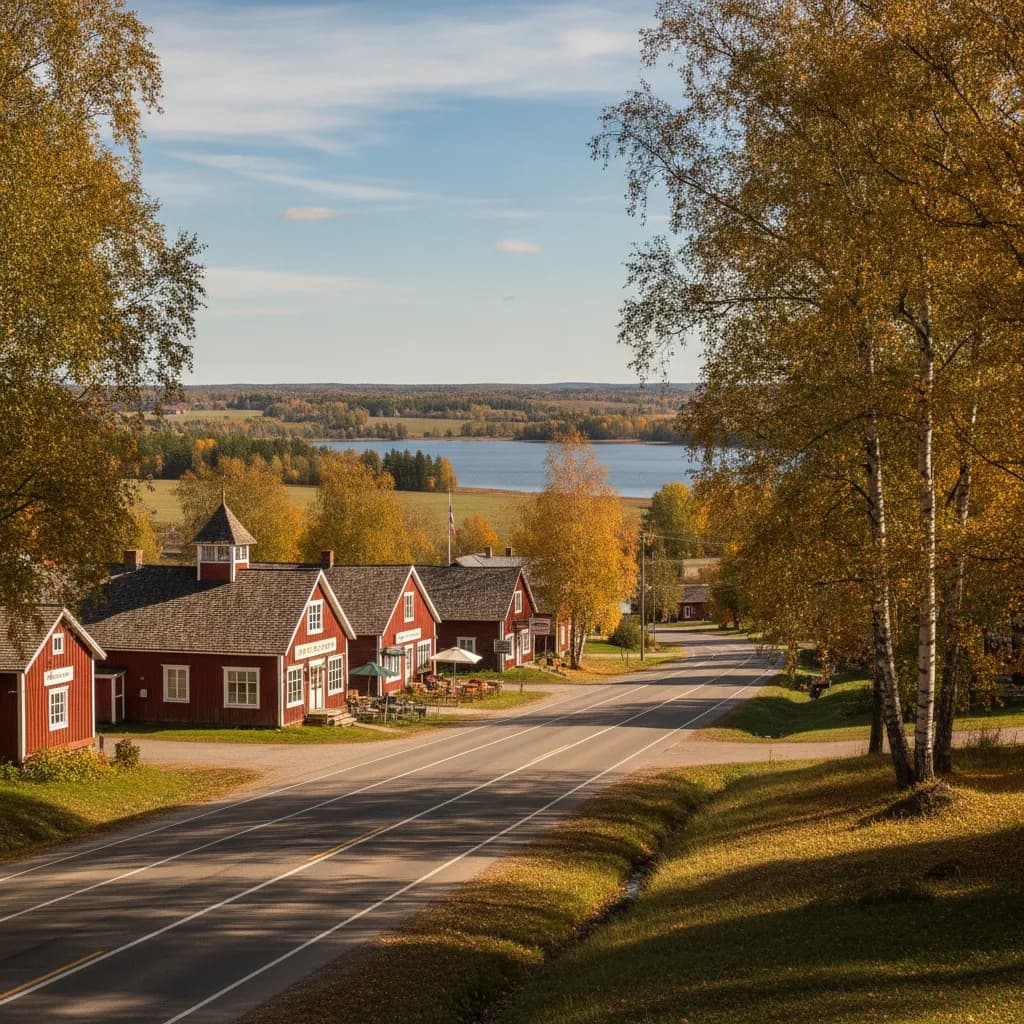 View of Scandia, MN