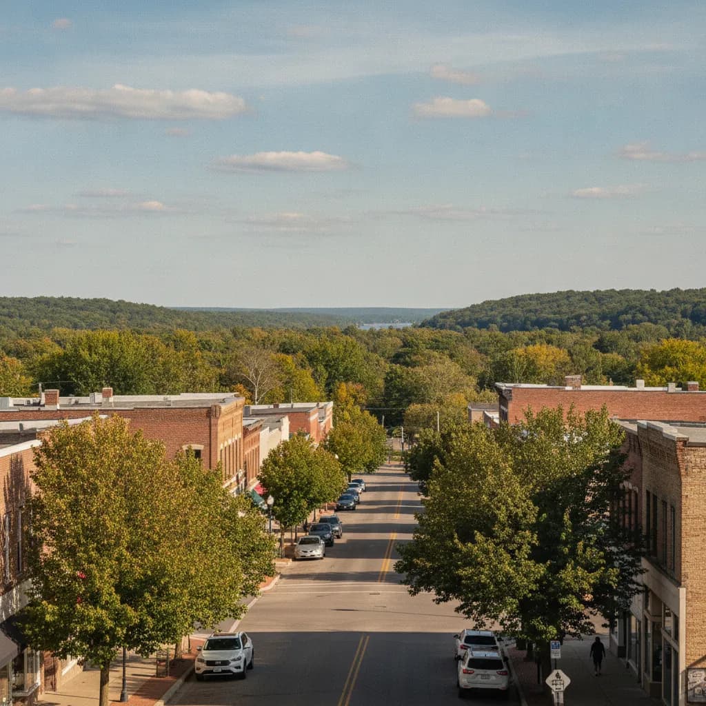 View of Shakopee, MN