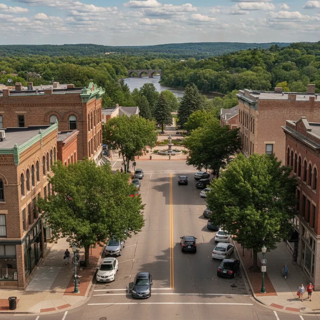 View of St. Cloud, MN
