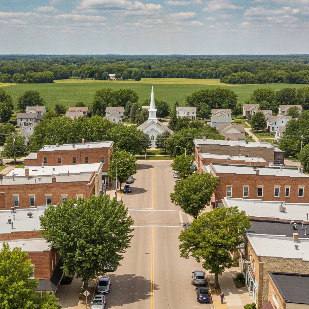 View of St. Michael, MN