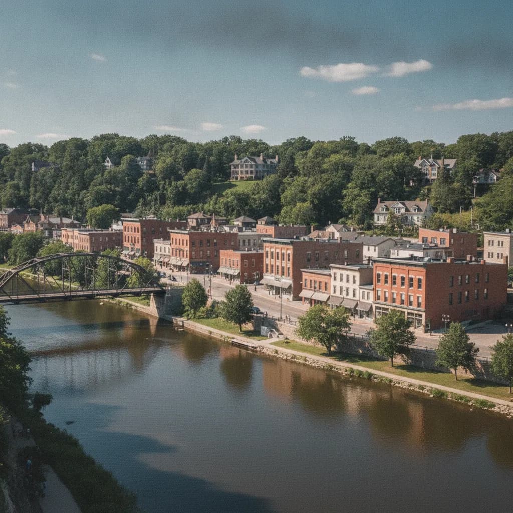 View of Stillwater, MN