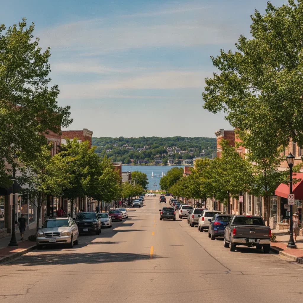 View of Waconia, MN
