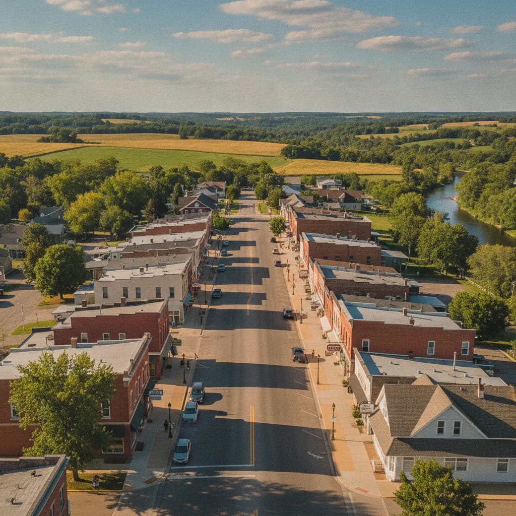 View of Watertown, MN