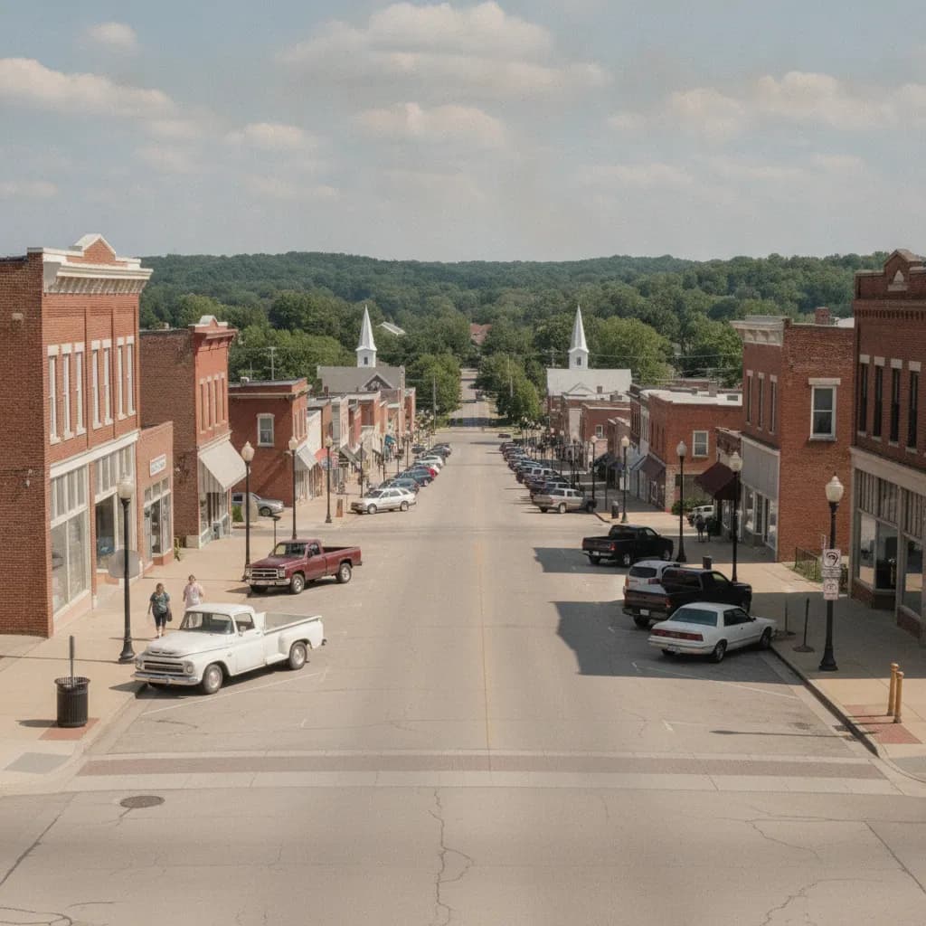 View of Aurora, MO