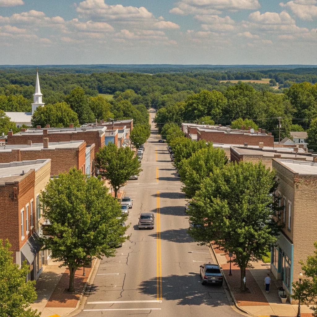 View of Barnhart, MO