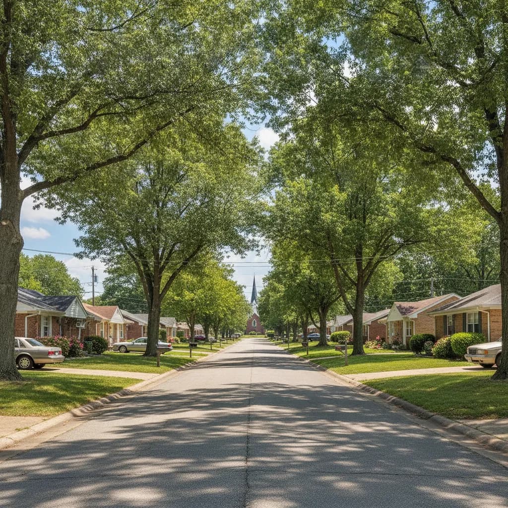 View of Bellefontaine Neighbors, MO
