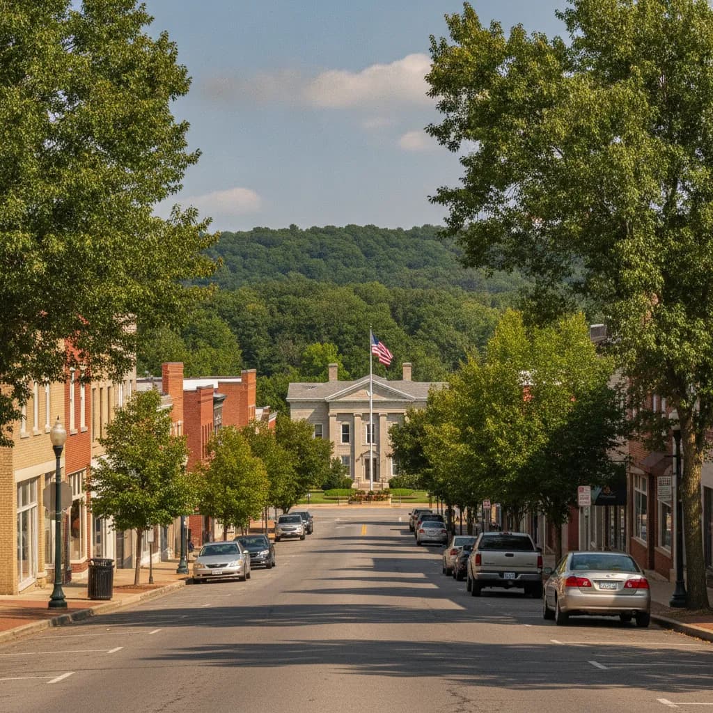 View of Blue Springs, MO