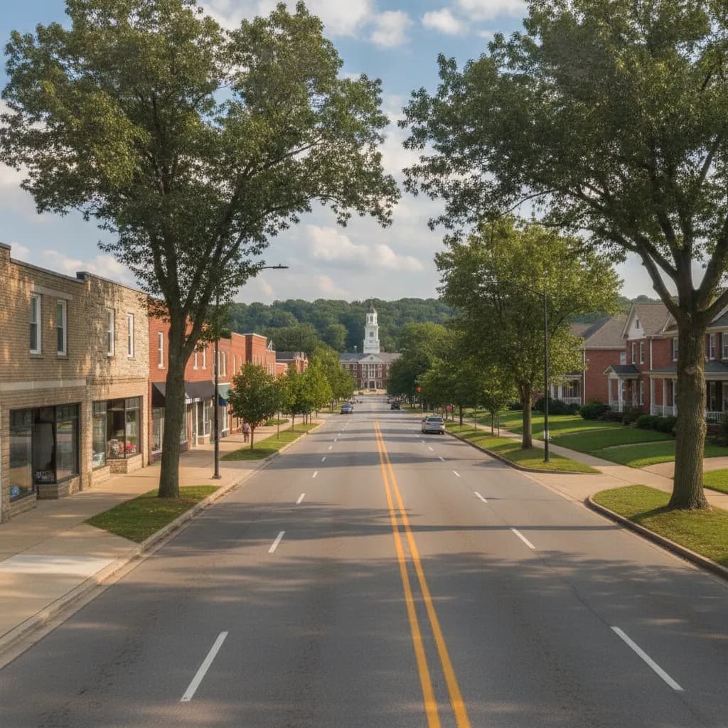 View of Brentwood, MO