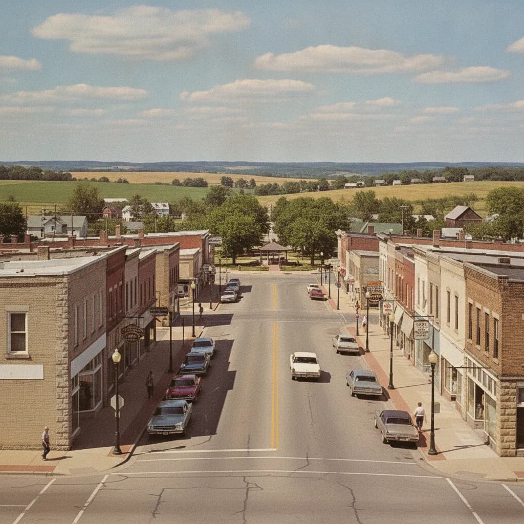 View of Brookfield, MO