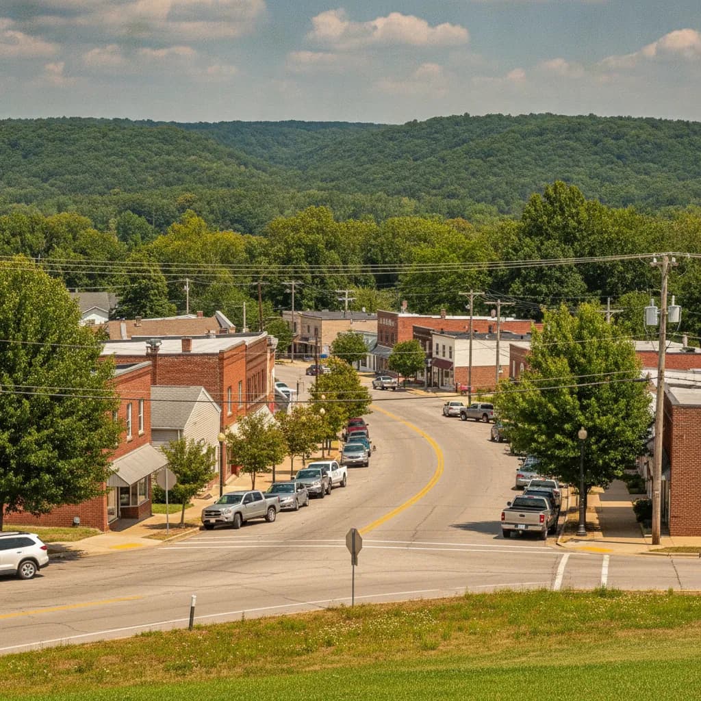View of Camdenton, MO