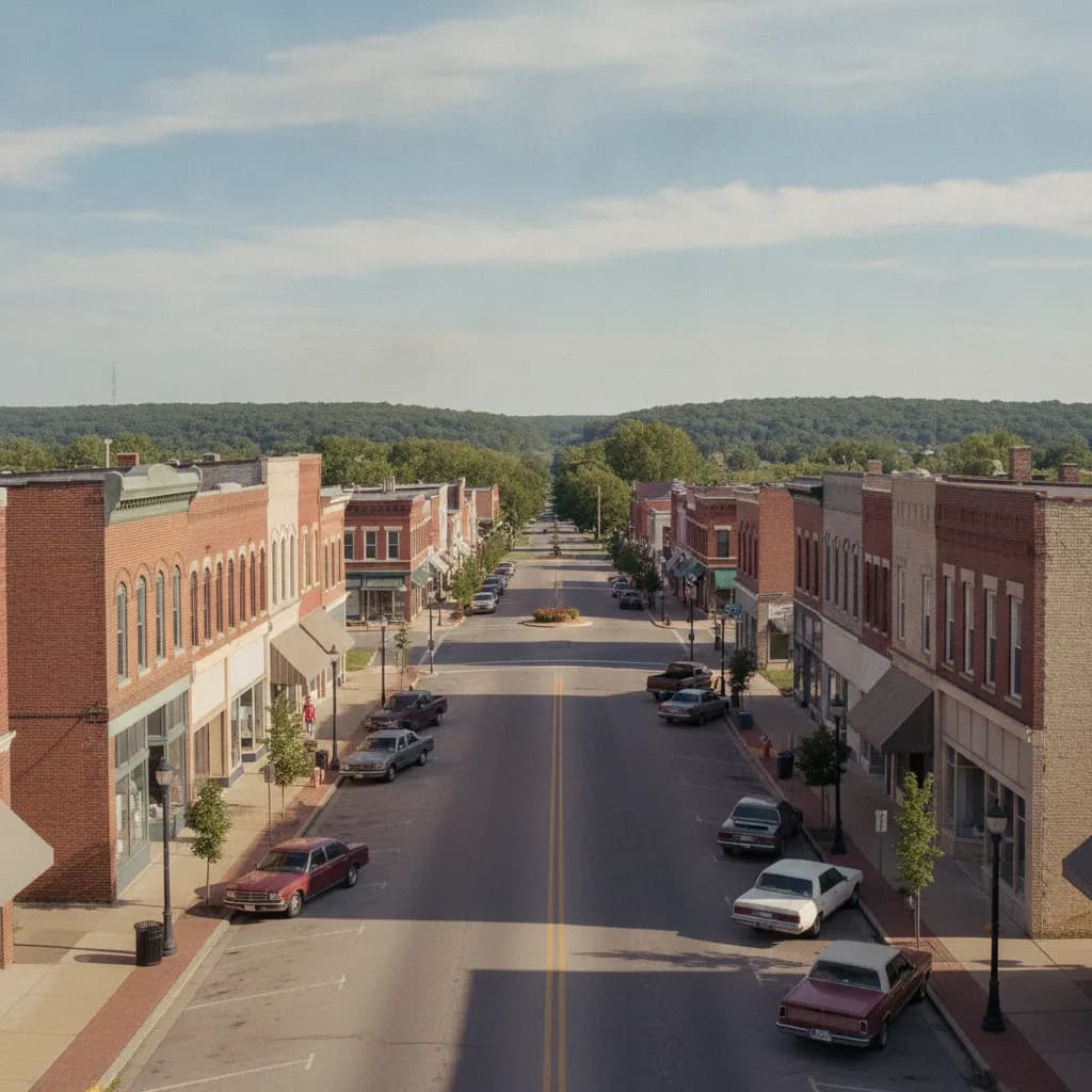 View of Cameron, MO