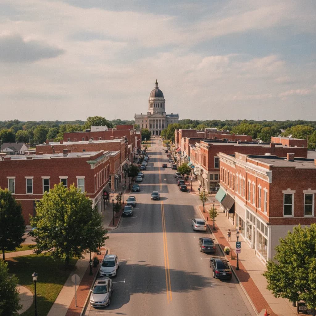 View of Carthage, MO