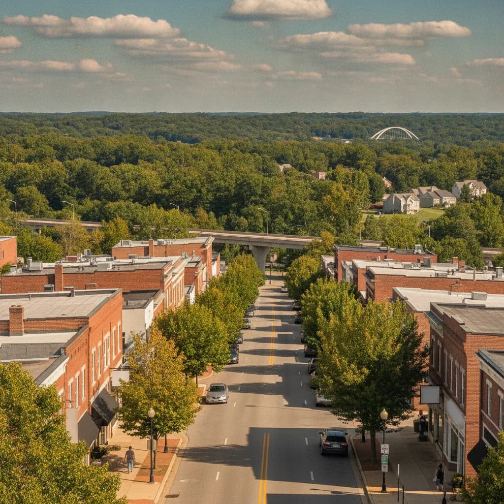 View of Chesterfield, MO