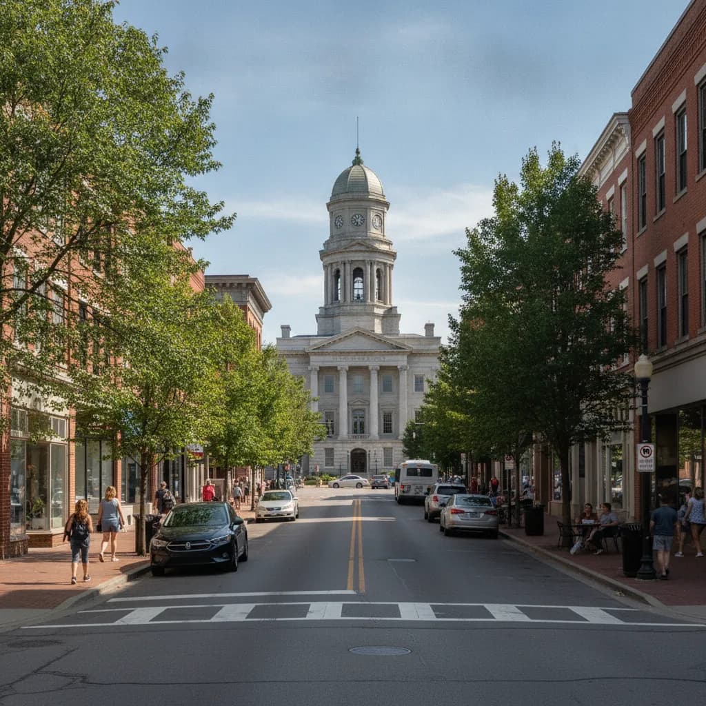 View of Columbia, MO