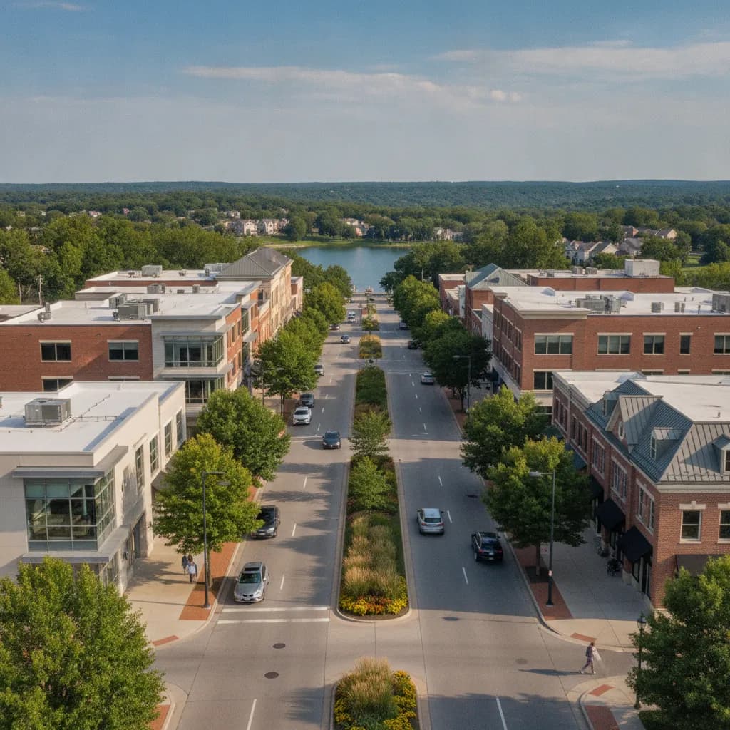 View of Creve Coeur, MO