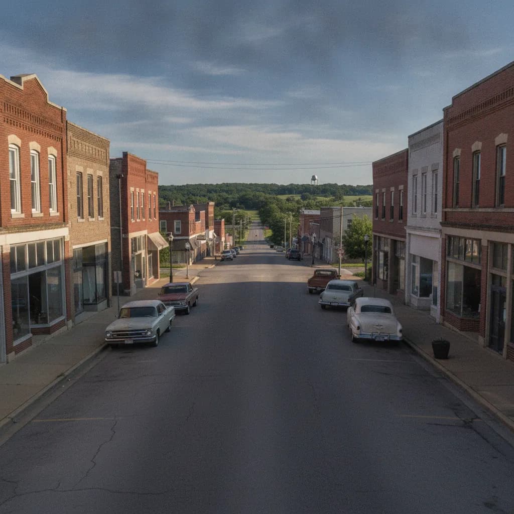 View of Eldon, MO