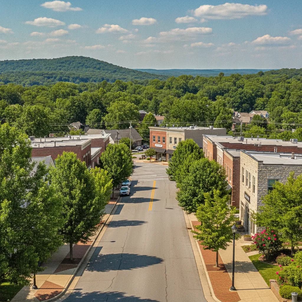 View of Ellisville, MO