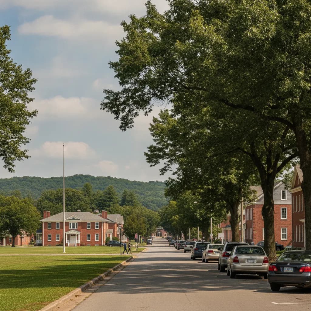 View of Fort Leonard Wood, MO
