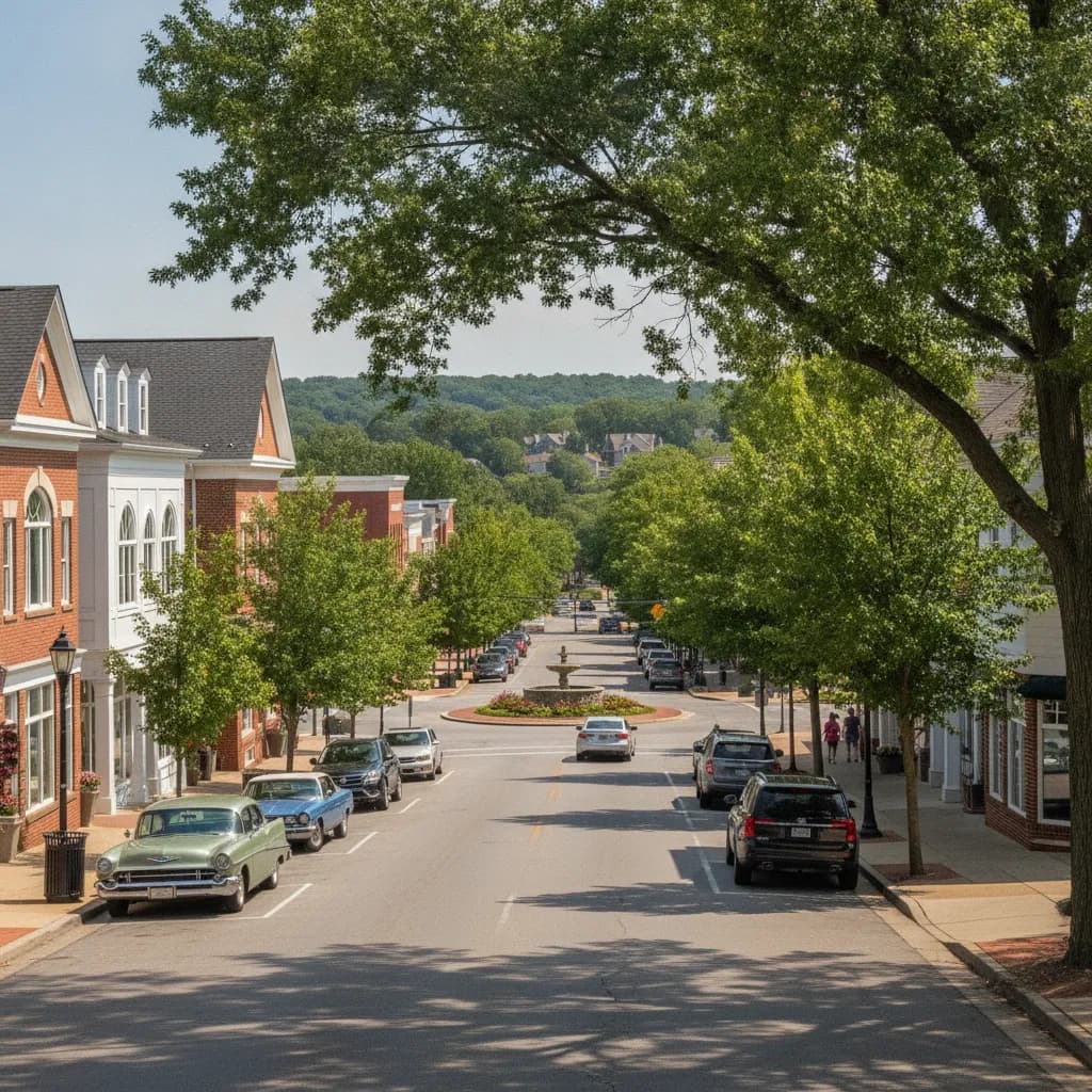 View of Frontenac, MO