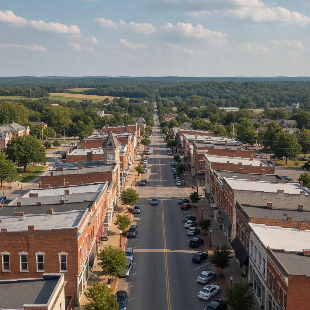 View of Fulton, MO