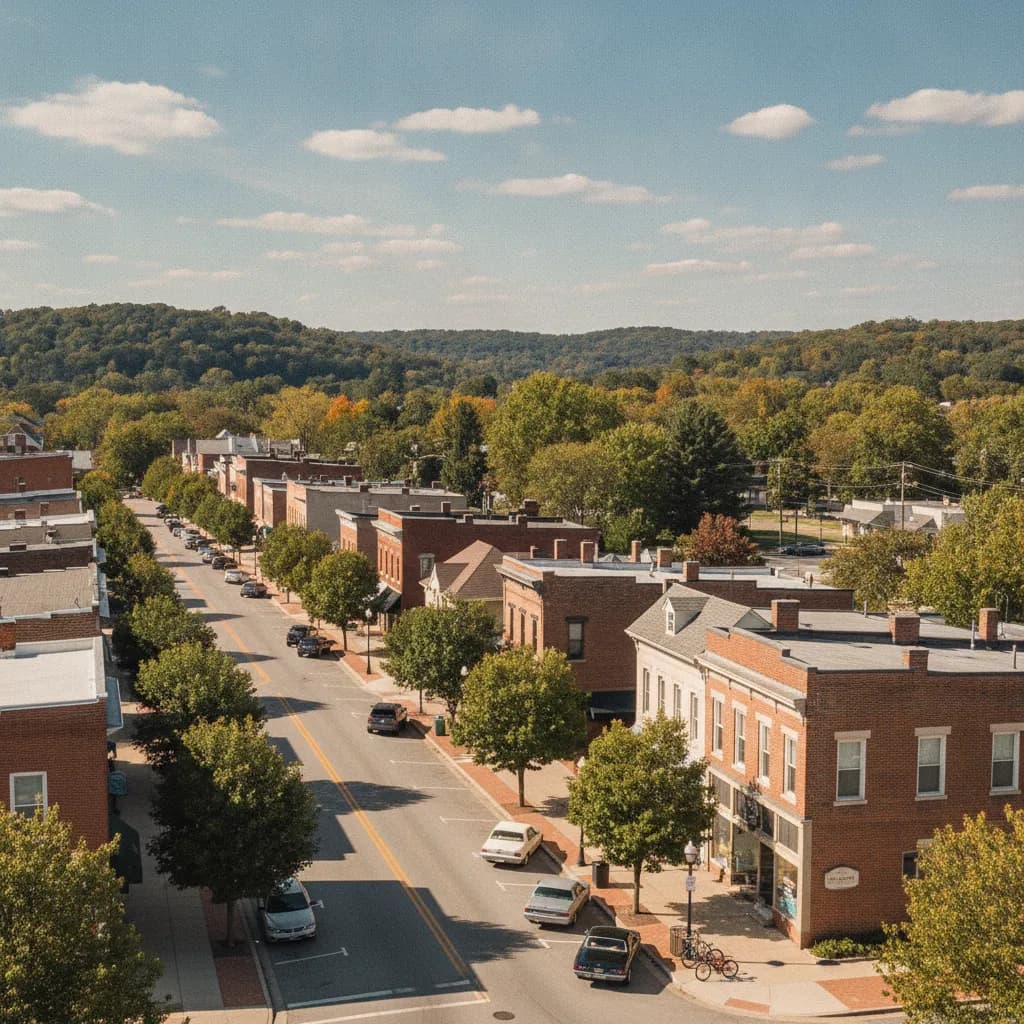 View of Glendale, MO